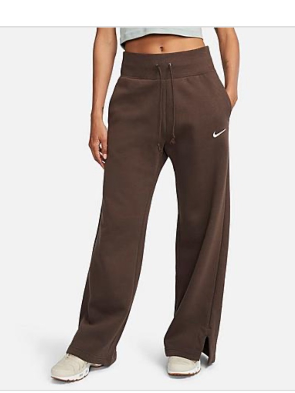 Women’s Nike Phoenix Fleece High Rise Wide Leg Sweatpants